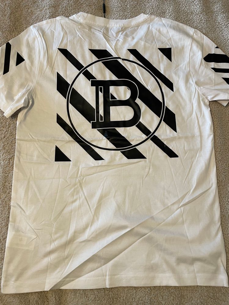Balmain White Men'S T-Shirt image 8