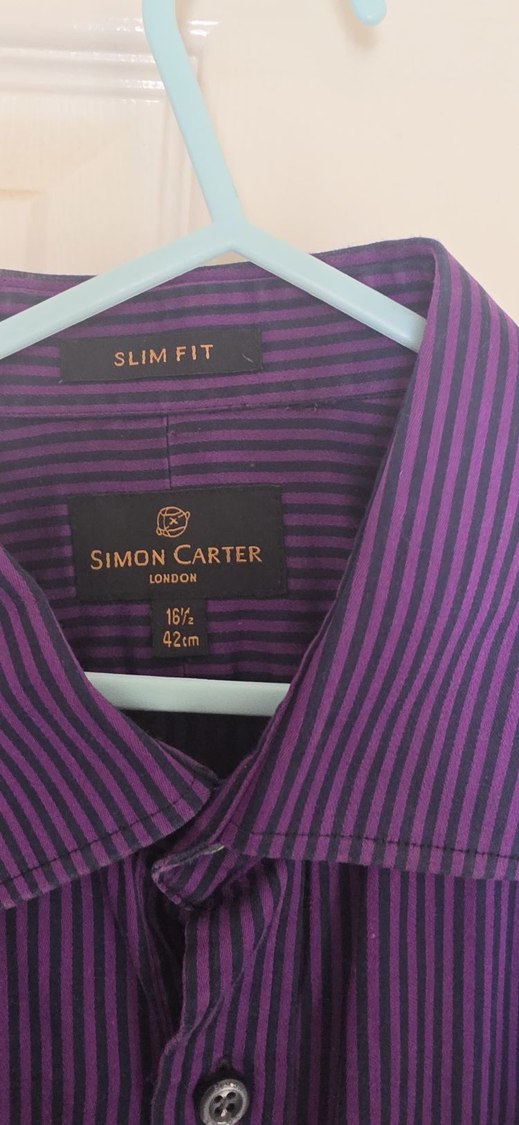 Simon Carter Slim Fit Striped Shirt image 2
