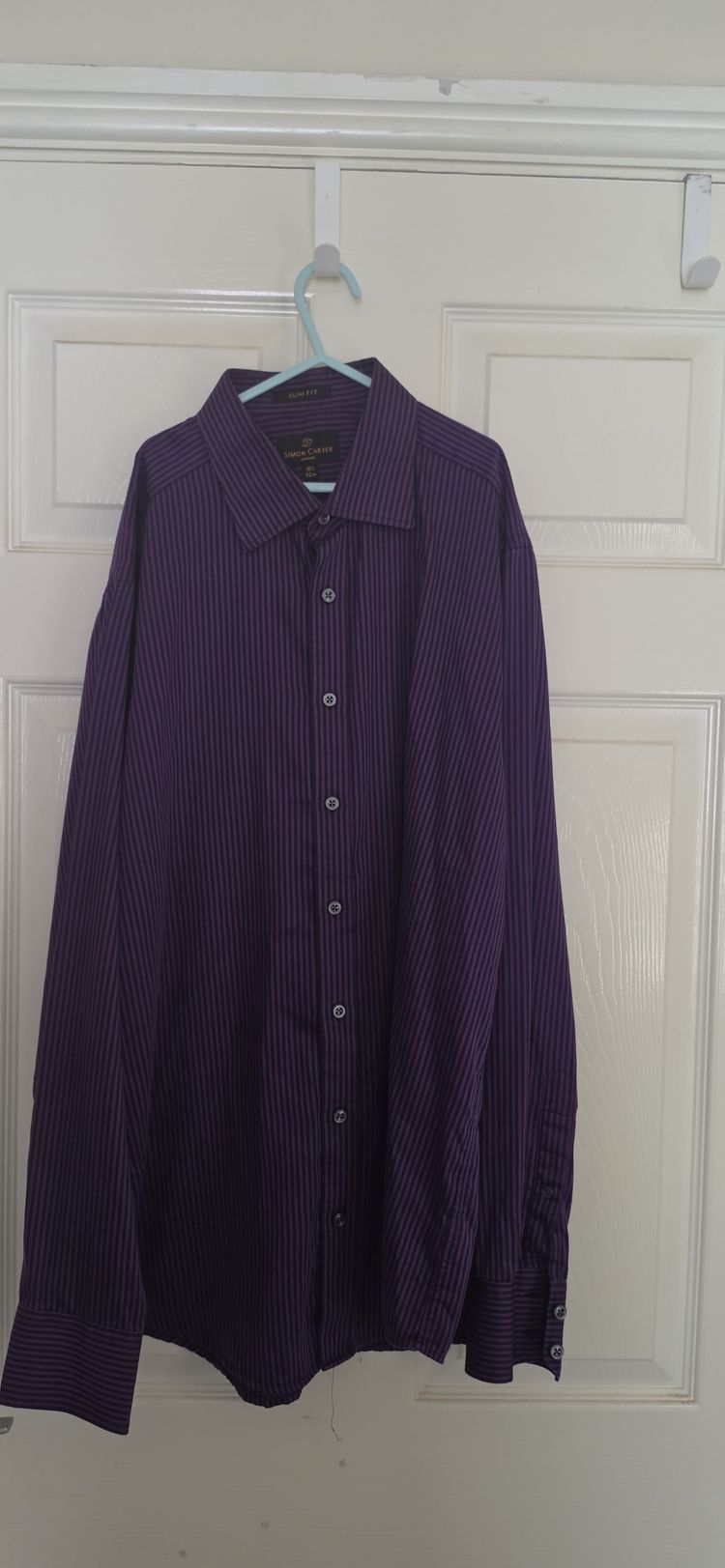 Simon Carter Slim Fit Striped Shirt