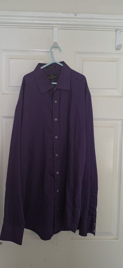 Simon Carter Slim Fit Striped Shirt