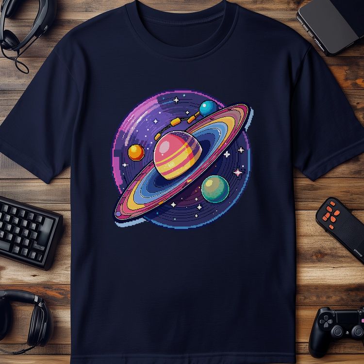 Pixel 61 Saturn t-shirt image 1