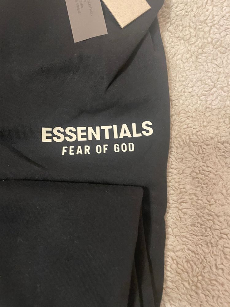 Fear Of God Essentials Black Sweatpants image 2