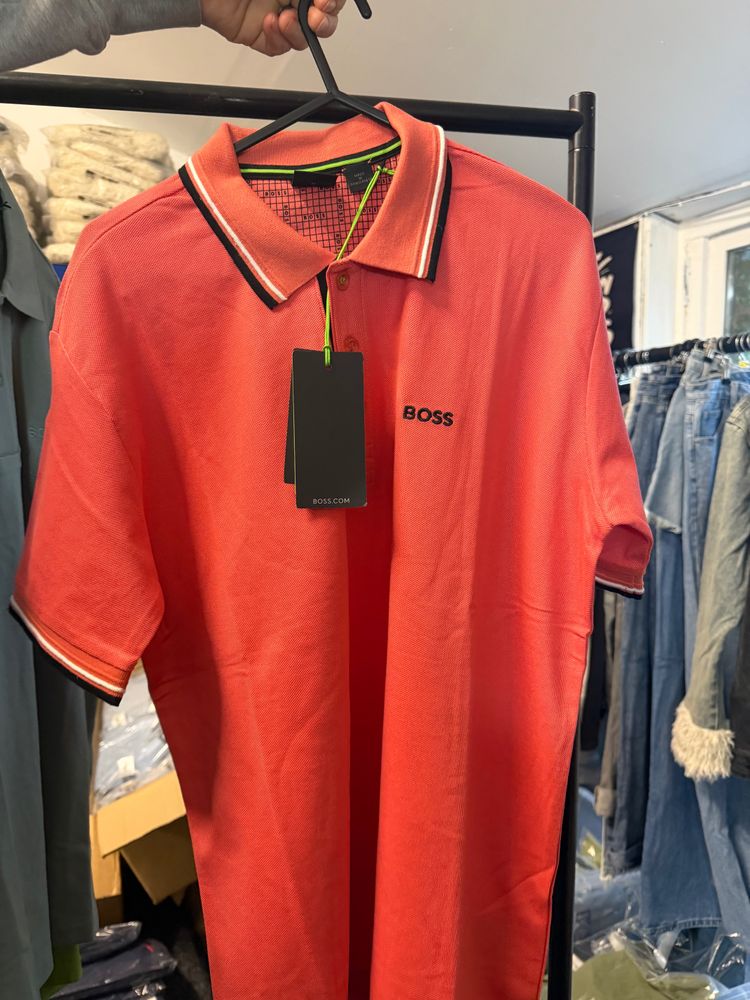 Boss Salmon pink Polo Shirt