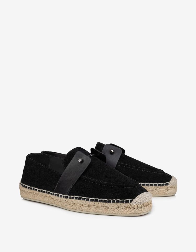 Christian Louboutin Chambespadrille Flat Black Espadrilles image 1