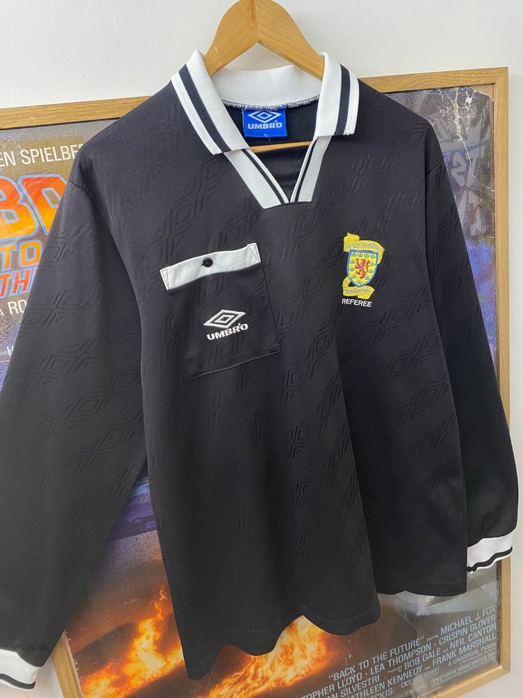 1992/94 Umbro Scotland Football Referee Long Sleeve image 5