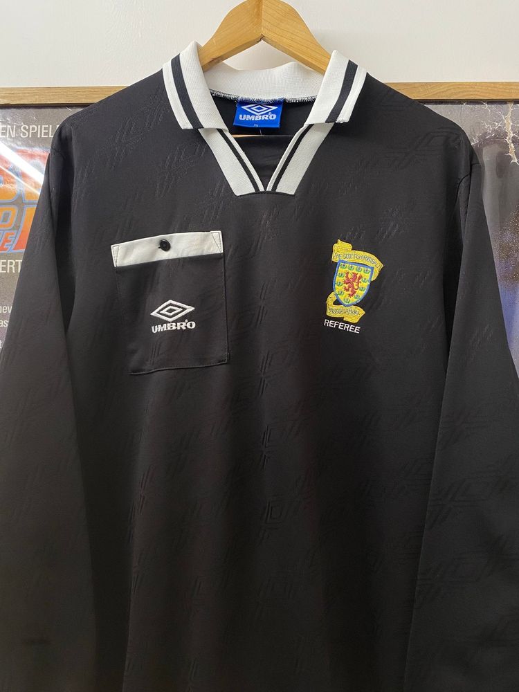 1992/94 Umbro Scotland Football Referee Long Sleeve image 4