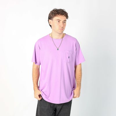 Lilac Purple y2ks Polo Ralph Lauren T-Shirt (L) 4