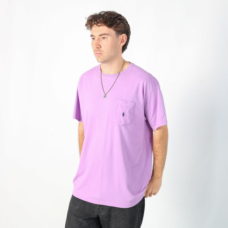 Lilac Purple y2ks Polo Ralph Lauren T-Shirt (L) 3