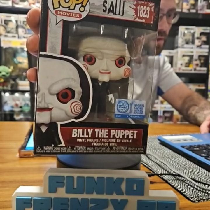 Funko billy the puppet 1823 funko pop product image
