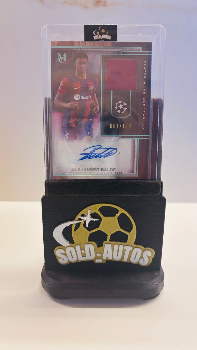 Other Alejandro Balde Signed Football Trading Card product image
