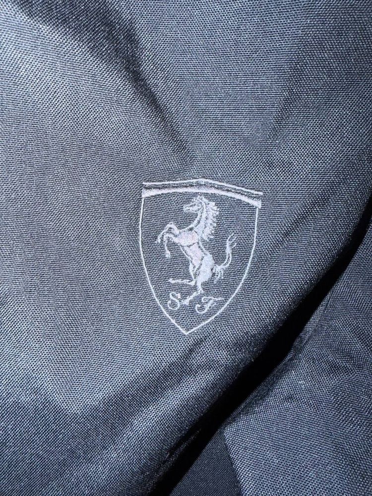 Puma Black Jacket With Ferrari Logo XS image 8