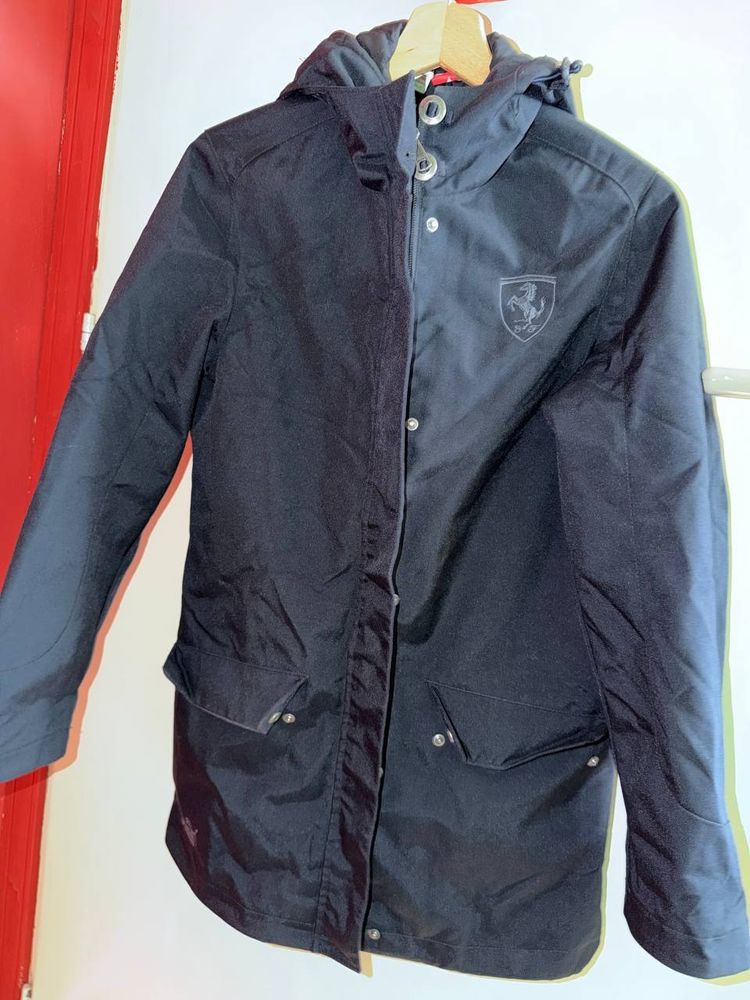 Puma Black Jacket With Ferrari Logo XS image 1