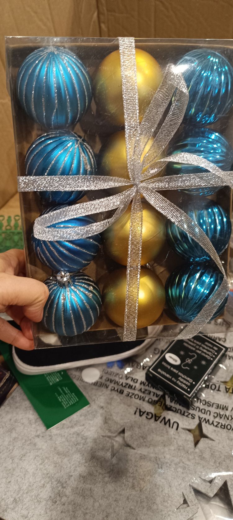 Set Christmas tree baubles set product image