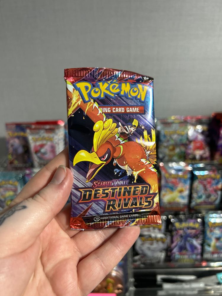 Pokémon Scarlet & Violet Destined Rivals Trading Card Game Booster Pack