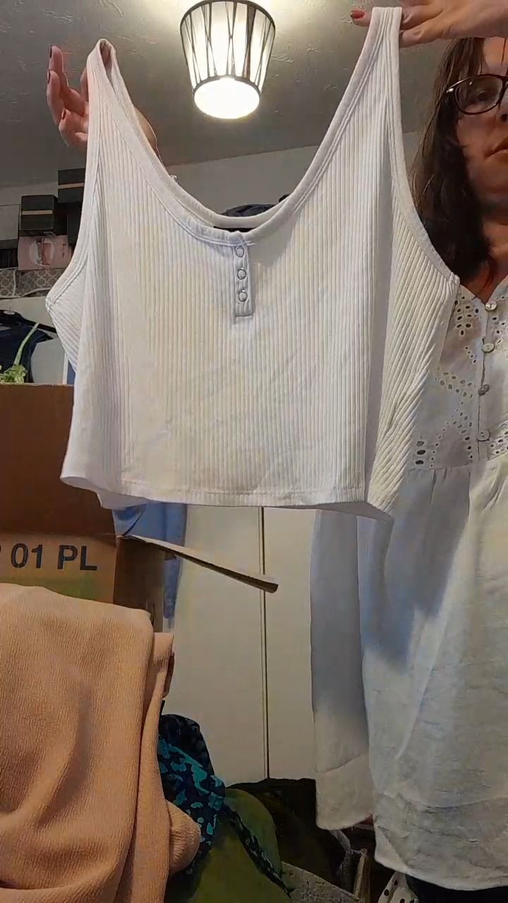 new look crop size 22 worn once