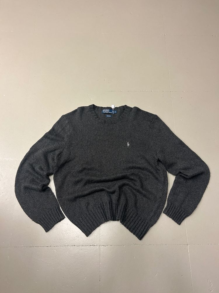 Ralph Lauren dark grey Crew Neck Sweaters