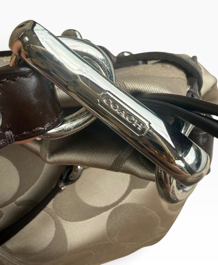 Coach Signature Sateen Large Brooke Bag D1182-F16619 obraz 4