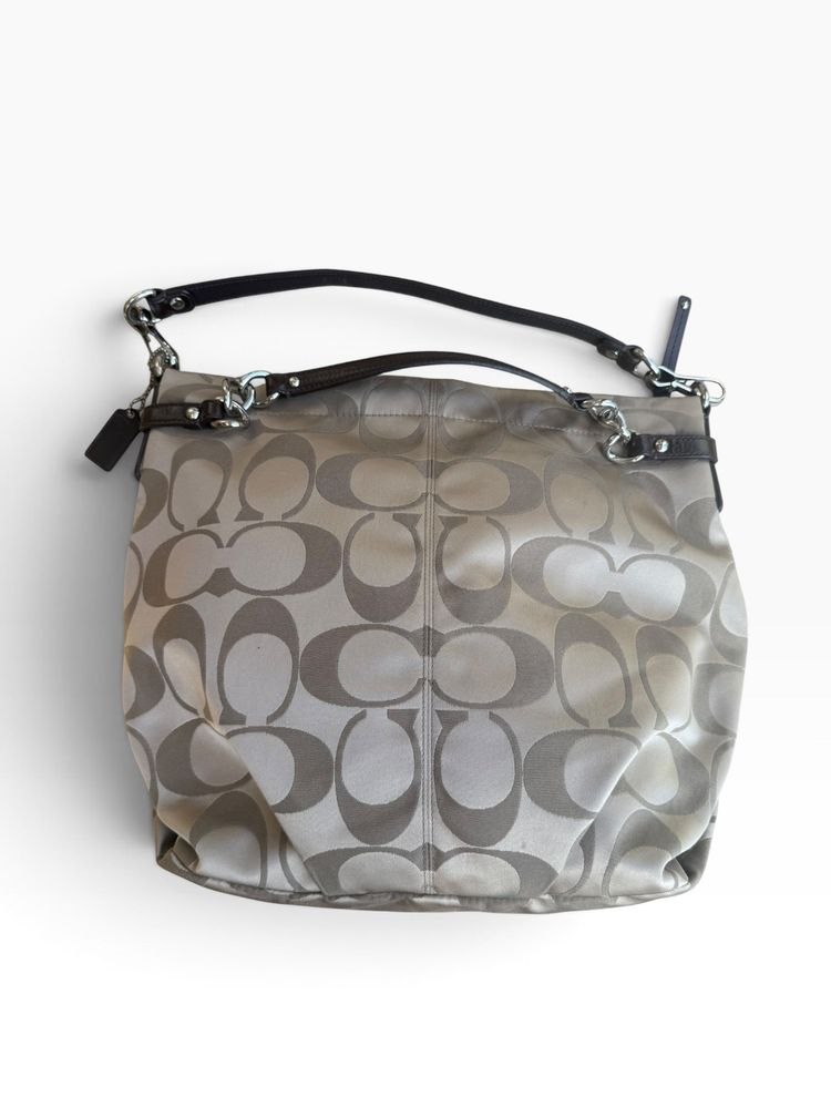 Coach Signature Sateen Large Brooke Bag D1182-F16619 obraz 10