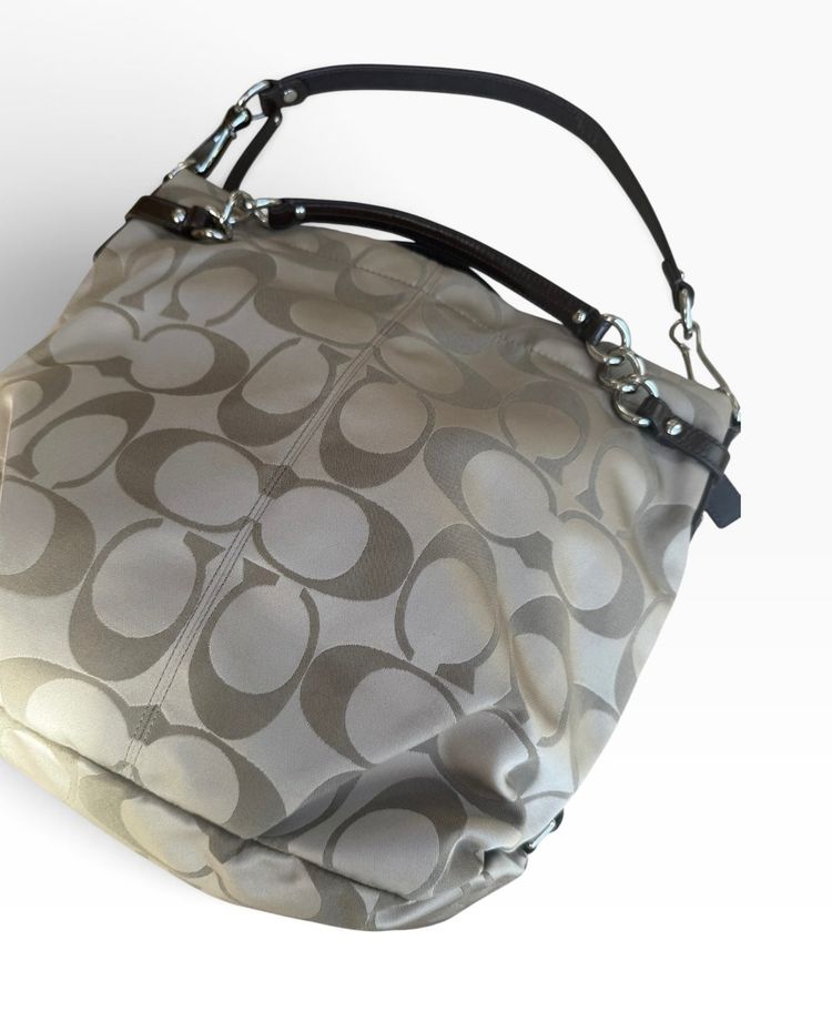 Coach Signature Sateen Large Brooke Bag D1182-F16619 obraz 5