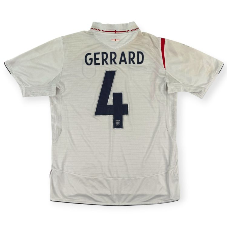 Unknown England 2005 Home Shirt, Gerrard 4 (L) product image
