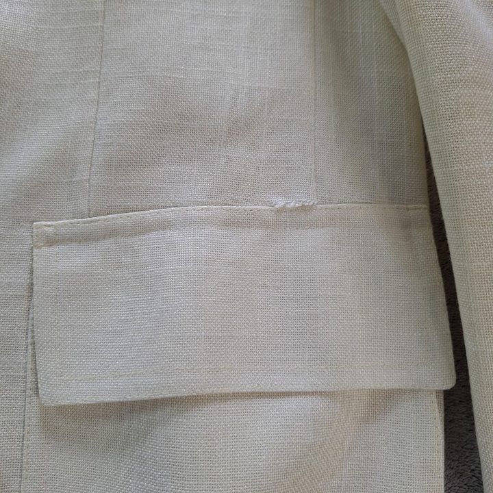 Cream Blazer Jacket image 2