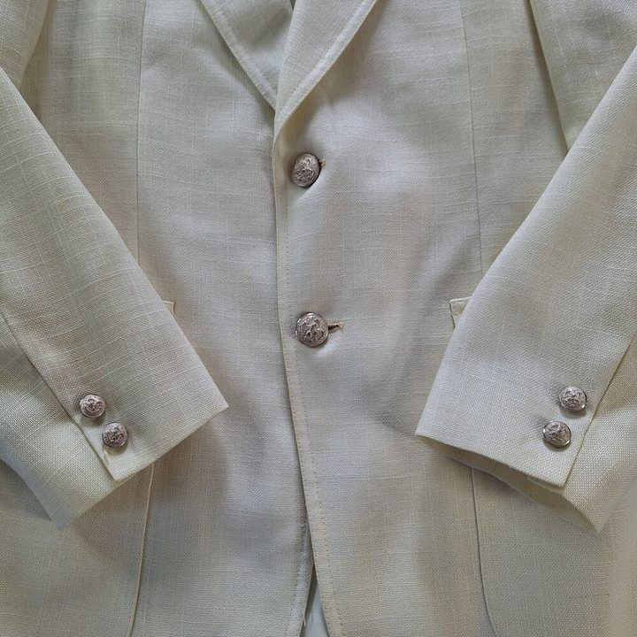 Cream Blazer Jacket image 1