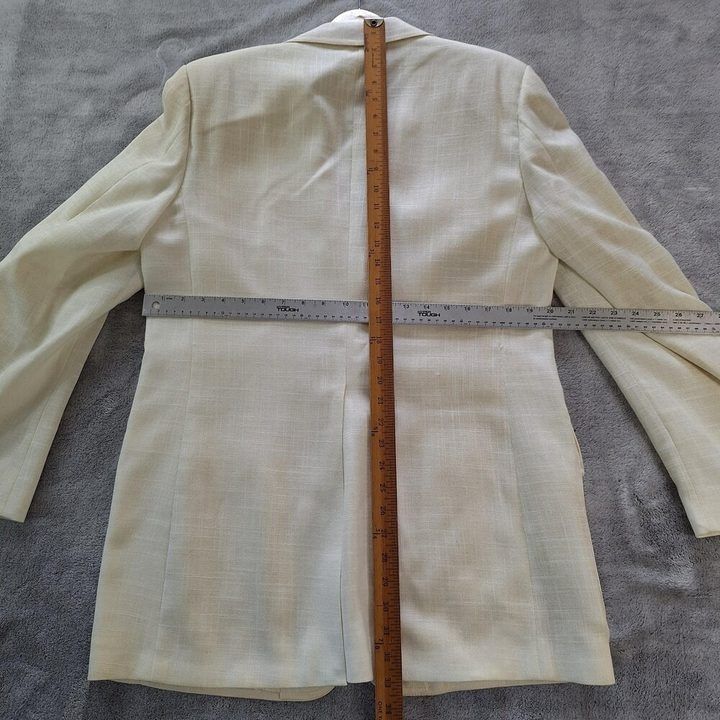 Cream Blazer Jacket image 3