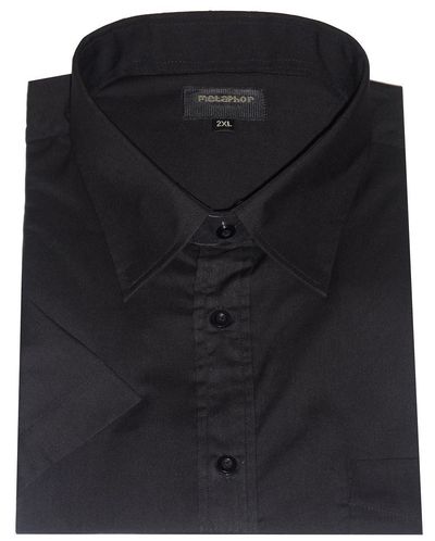 METAPHOR POLY COTTON SHORT SLEEVED PLAIN SHIRTS(14150),SIZE 2XL TO 8XL,5 OPTIONS 7