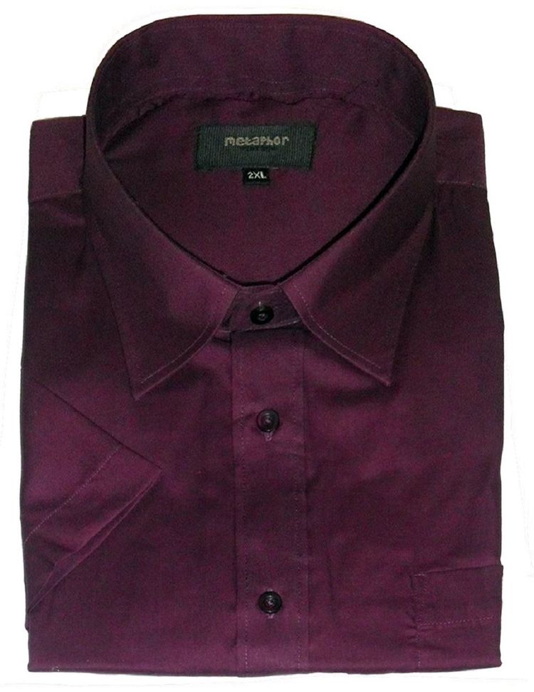 METAPHOR POLY COTTON SHORT SLEEVED PLAIN SHIRTS(14150),SIZE 2XL TO 8XL,5 OPTIONS 10
