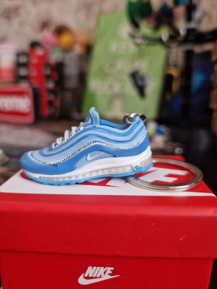Nike Air Max 97 Blue Sneaker Keychain