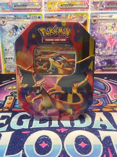 Mega Charizard Y Gx Tin, SEALED & NEW🔥✅🔥