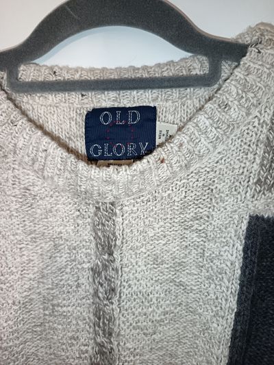 Old Glory Men'S Knit Sweater