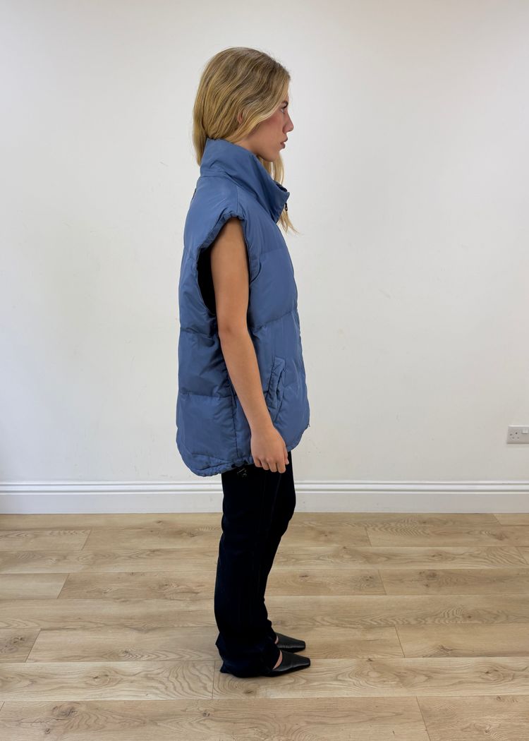 Immagine di extra large blue tommy hilfiger gilet 2