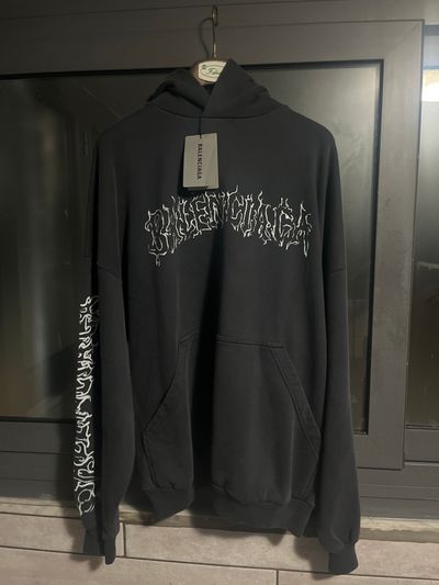 Balenciaga Black Hoodie