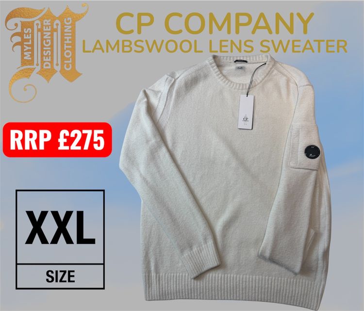 Cp Company Lambswool Lens Sweater