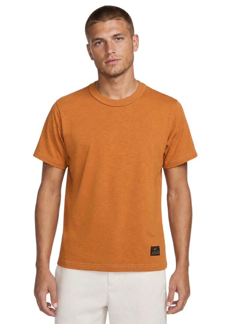 Nike Men'S Orange T-Shirt image 1