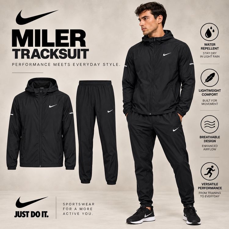 Nike Miler Tracksuit image 1