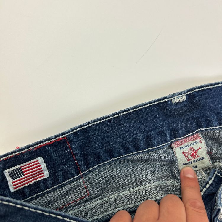 True Religion Big Stitch Jeans (34) imagen 4