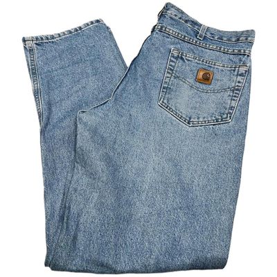 Vintage Carhartt light blue fit jeans pants - size 35x34