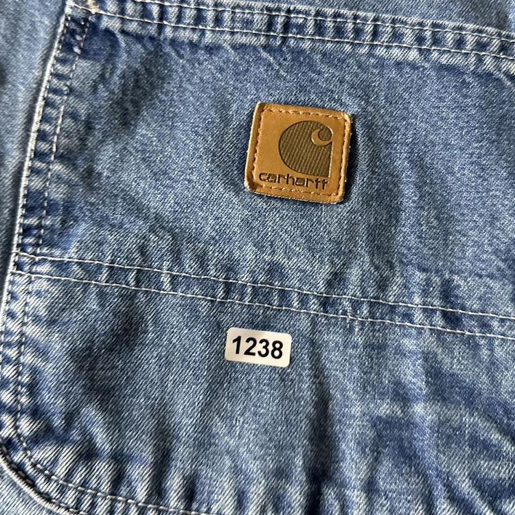 Blue Carhartt Carpenter Trouser 00s Dungaree Fit 8