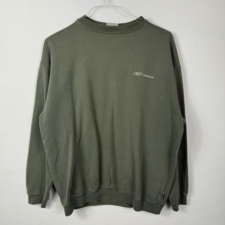 Reebok logo sweatshirt khaki image 1