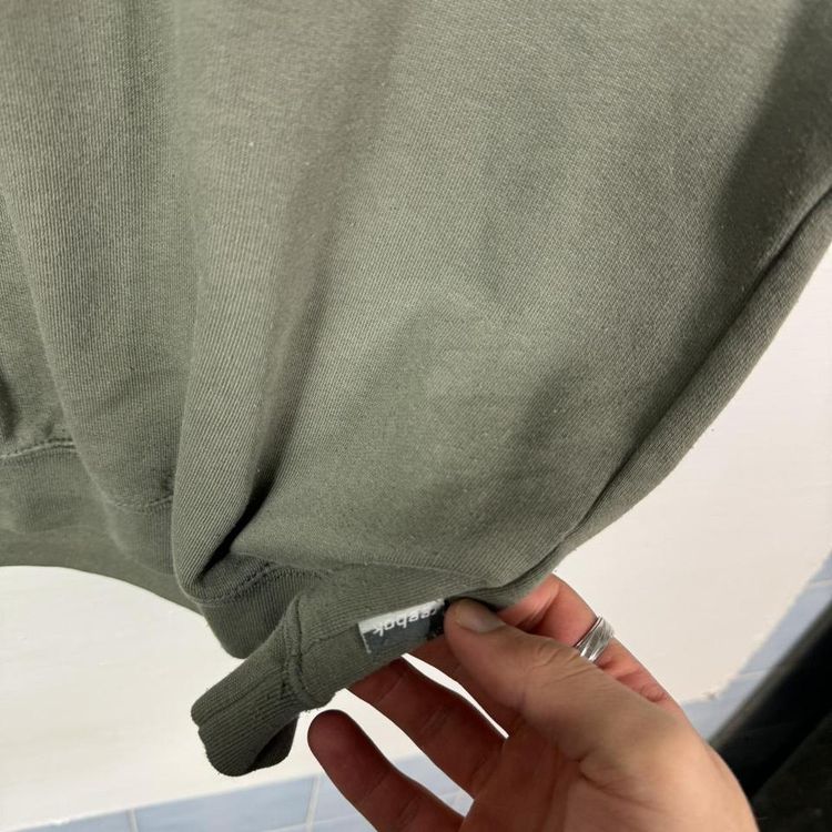 Reebok logo sweatshirt khaki image 2