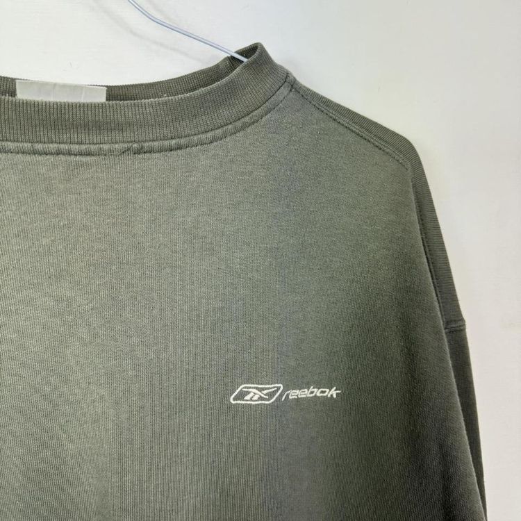 Reebok logo sweatshirt khaki image 3
