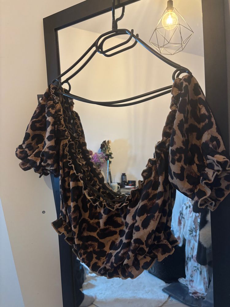 Leopard Print Blouse