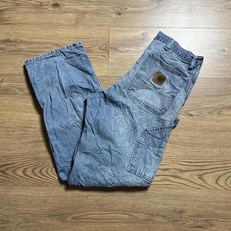 Blue Carhartt Carpenter Trouser 00s Relaxed Fit image 1