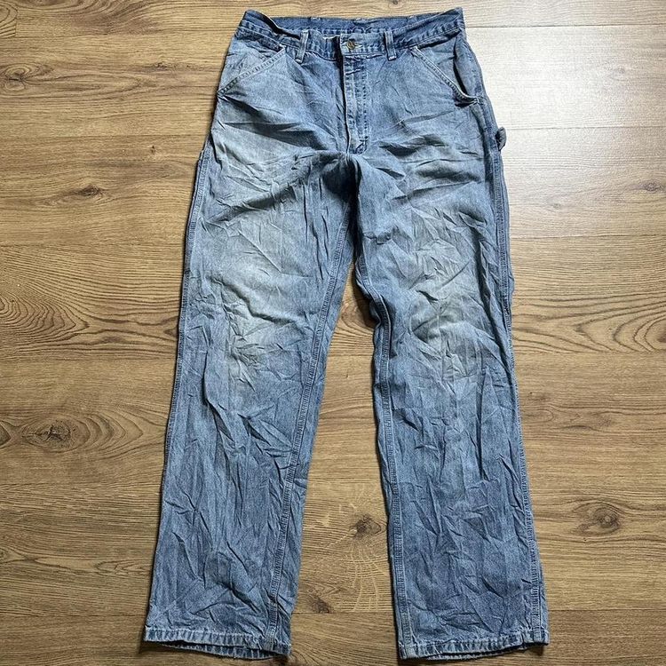 Blue Carhartt Carpenter Trouser 00s Relaxed Fit image 3