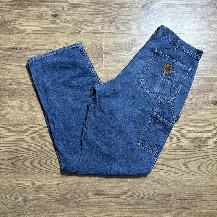 Blue Carhartt Carpenter Trouser 00s Relaxed Pant