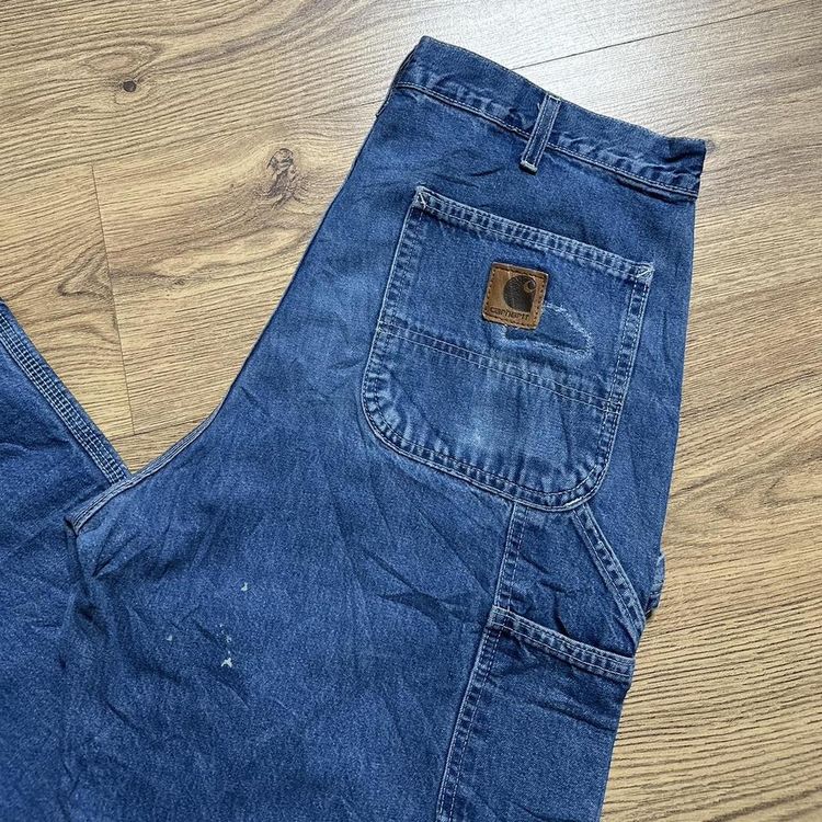 Blue Carhartt Carpenter Trouser 00s Relaxed Pant 2