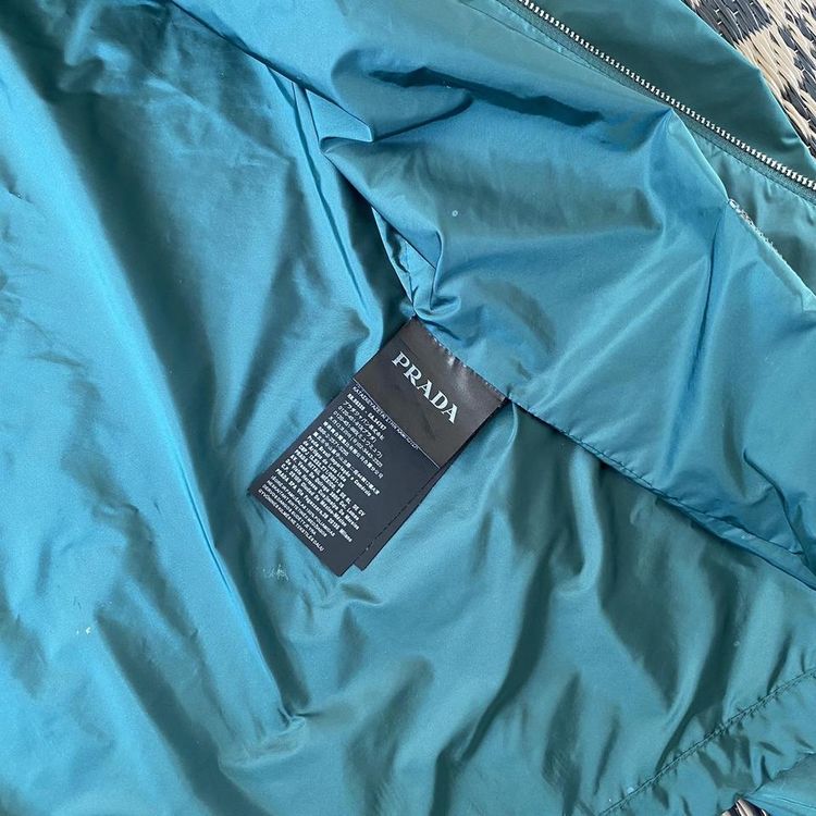 Prada Milano 2016 Nylon K-Way WindBreaker Shell Jacket (Green) image 6