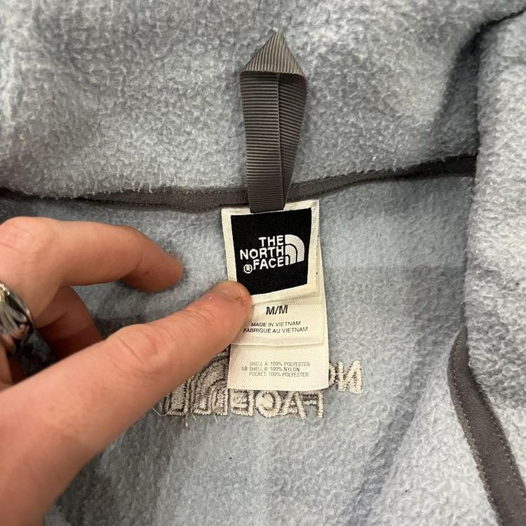 Womens light Blue & Grey The North Face fleece 3